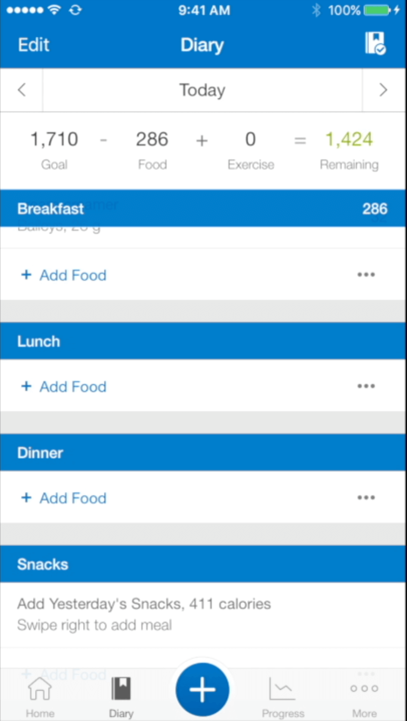 Image result for myfitnesspal